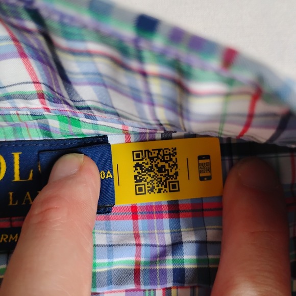 Ralph Lauren Performance Shirt Large Mens Wicking Plaid Button Down Preppy Golf - Picture 4 of 11